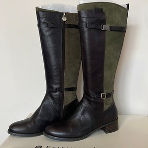 Etienne Aigner suede and Leather Boots